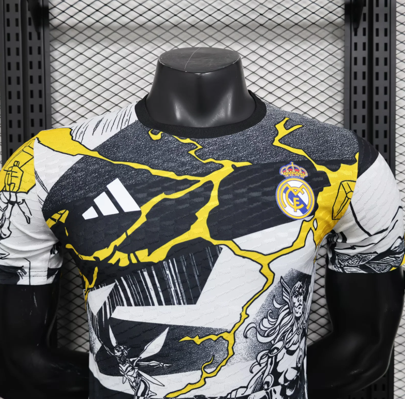2025/2026 Player Version Real Madrid Collaboration With Marvel Football Shirt 1:1
