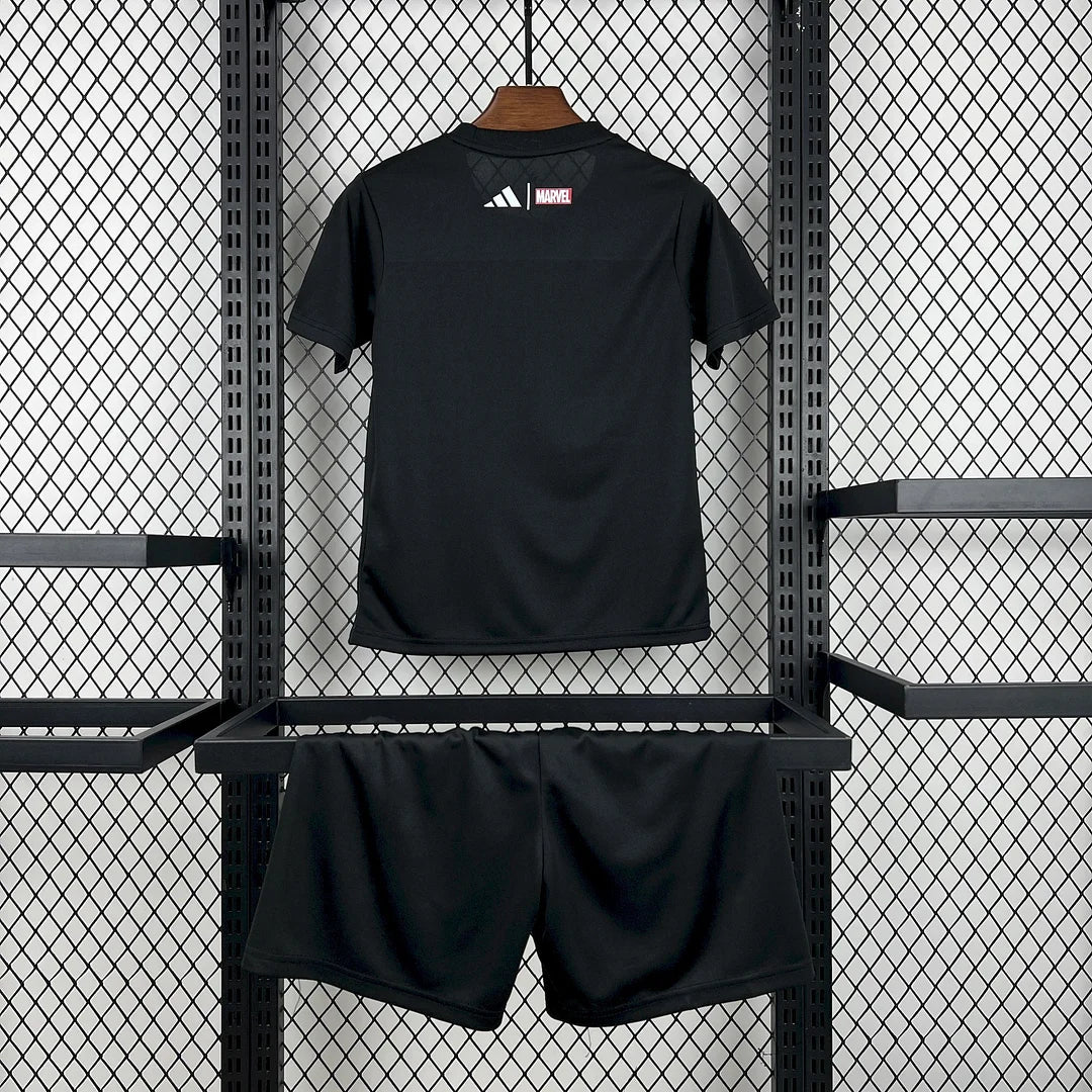 2025/2026 Real Madrid Collaboration With Marvel 02 Football Shirt 1:1 Kids Size