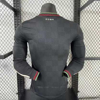 2025/2026 Long Sleeves Player Version Bayern Munich Third Away Football Shirt 1:1