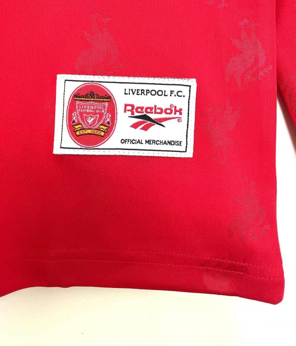 1996/1997 Retro Liverpool Home Football Jersey Long Sleeve 1:1 Thailand Quality