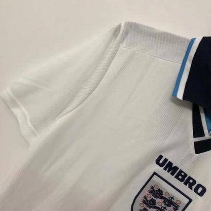 1996 Retro England Home Soccer Jersey 1:1