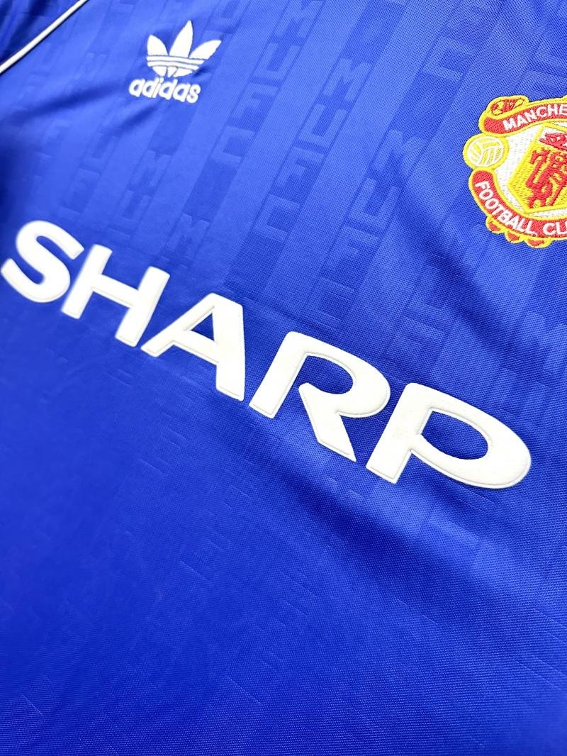 1988-1990 Retro Manchester United Third Away Football Shirt 1:1
