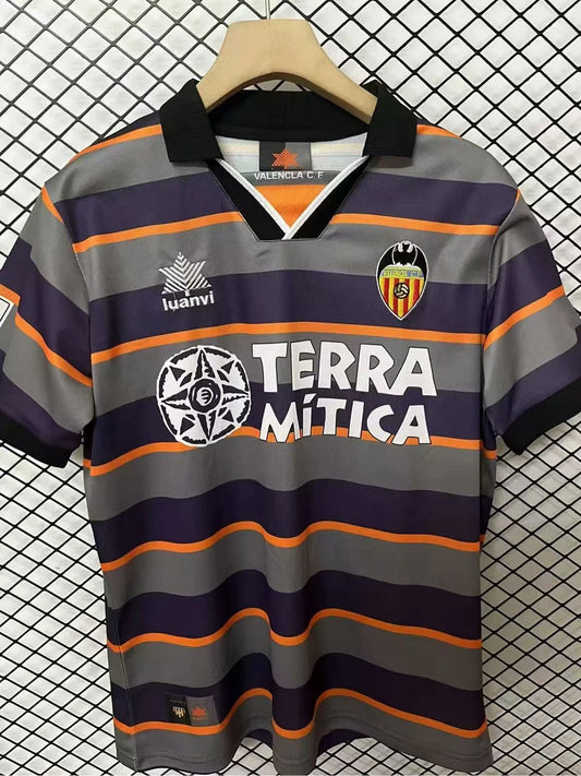 1999/2000 Retro Valencia Away Football Shirt 1:1