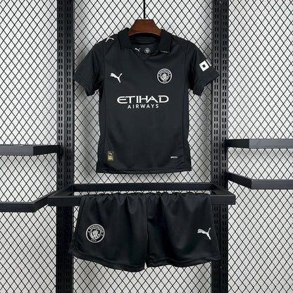 2025/2026 Manchester City Away Football Jersey 1:1 Kids Size