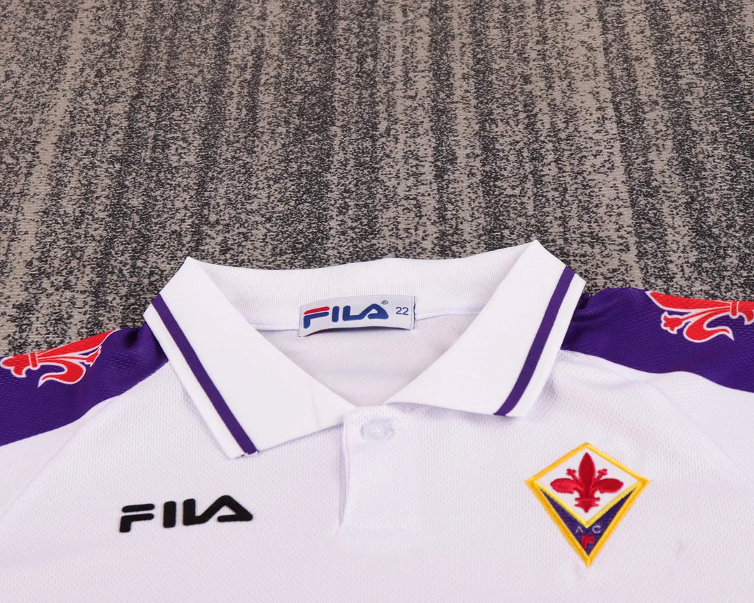 1998-1999 Retro Fiorentina Away Football Shirt 1:1 Kids Size