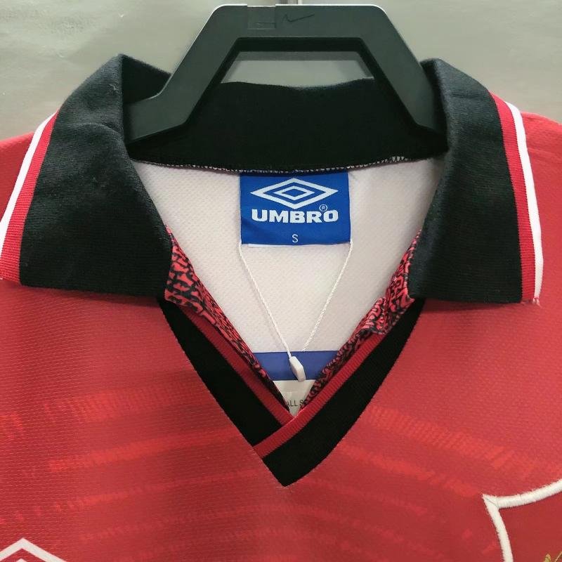 1994-1996 Retro Manchester United Home Football Shirt 1:1