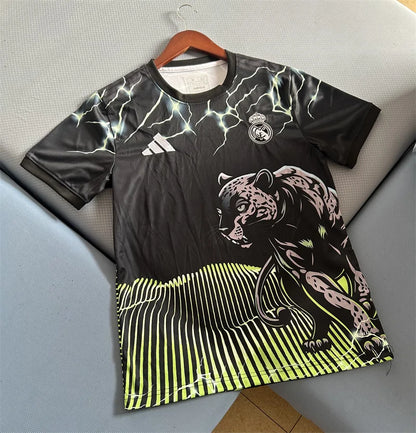 2024/2025 Real Madrid Leopard Special Edition Jersey Green 1:1