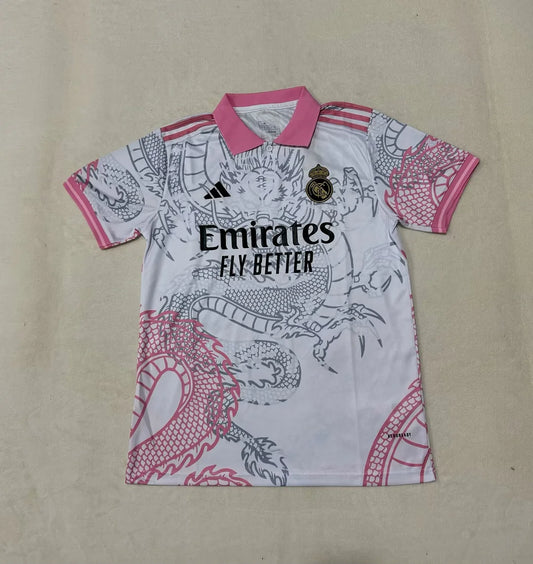 2025/2026 Real Madrid Dragon Pattern Special Edition Football Jersey 1:1