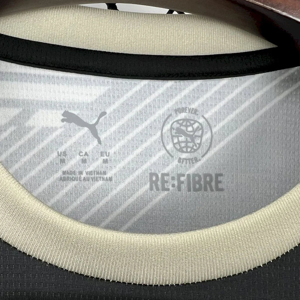 2025/2026 Manchester City Black And Yellow Concept Version Football Jersey 1:1