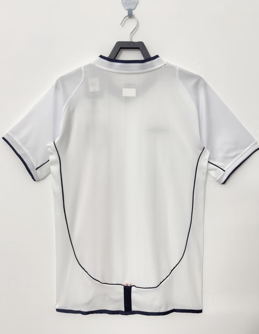 2002 Retro England Home Soccer Jersey 1:1