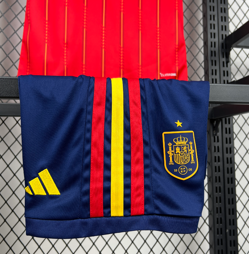 2026 Spain Home Football Shirt 1:1 Kids Size