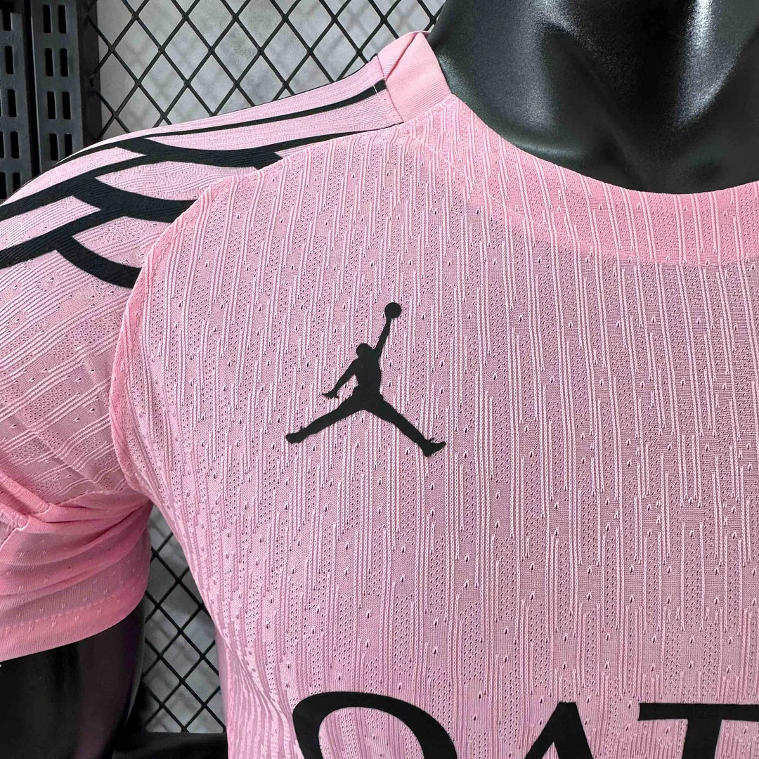 2025/2026 Player Version Paris Saint-Germain Fourth Away pink Football Shirt 1:1