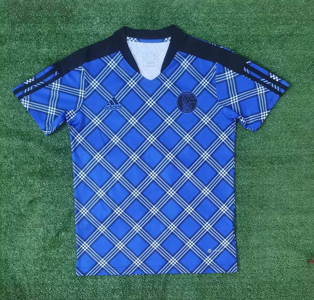 2023/2024 Schalke 04 Training Wear Blue Football Jersey 1:1