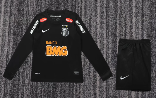 2012/2013 Retro Long Sleeve Santos Away Football Shirt Kids Size 1:1