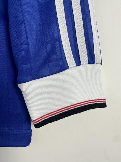 1988-1990 Retro Long Sleeve Manchester United Third Away Football Shirt 1:1