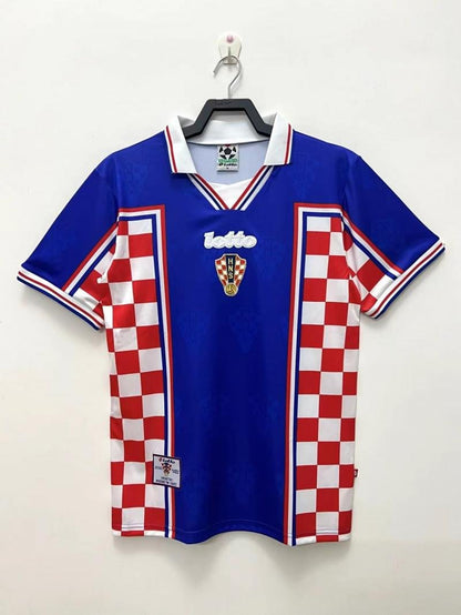 1998 Retro Croatia National Team Away Football Shirt 1:1