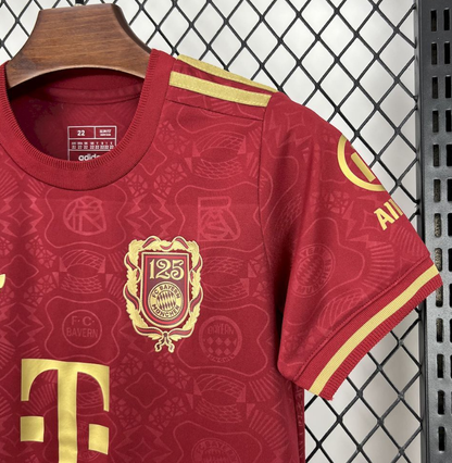2025/2026 Bayern Munich 125th Anniversary Edition Football Jersey 1:1 Kids Size