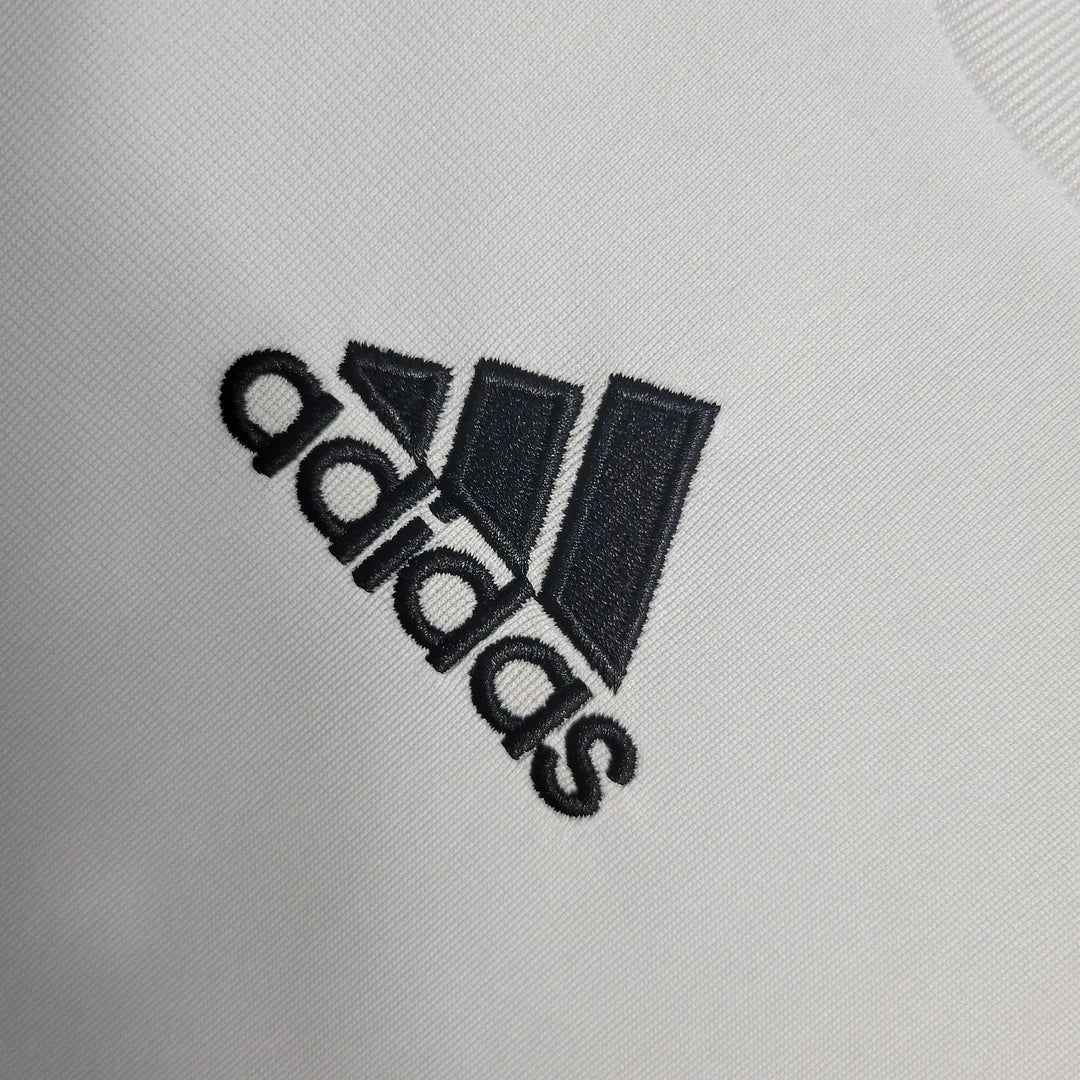 2009/2010 Retro Long Sleeve Real Madrid Home Soccer Jersey 1:1