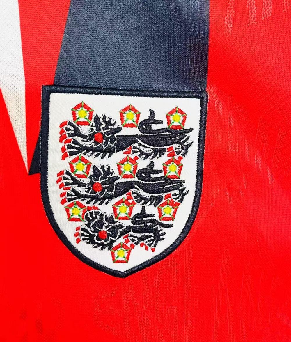 1992 Retro England Away Soccer Jersey 1:1