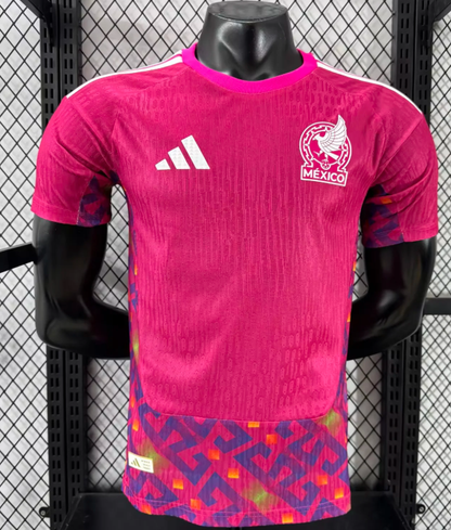 2026 Player Version Mexico National Goalkeeper Football Jersey 1:1