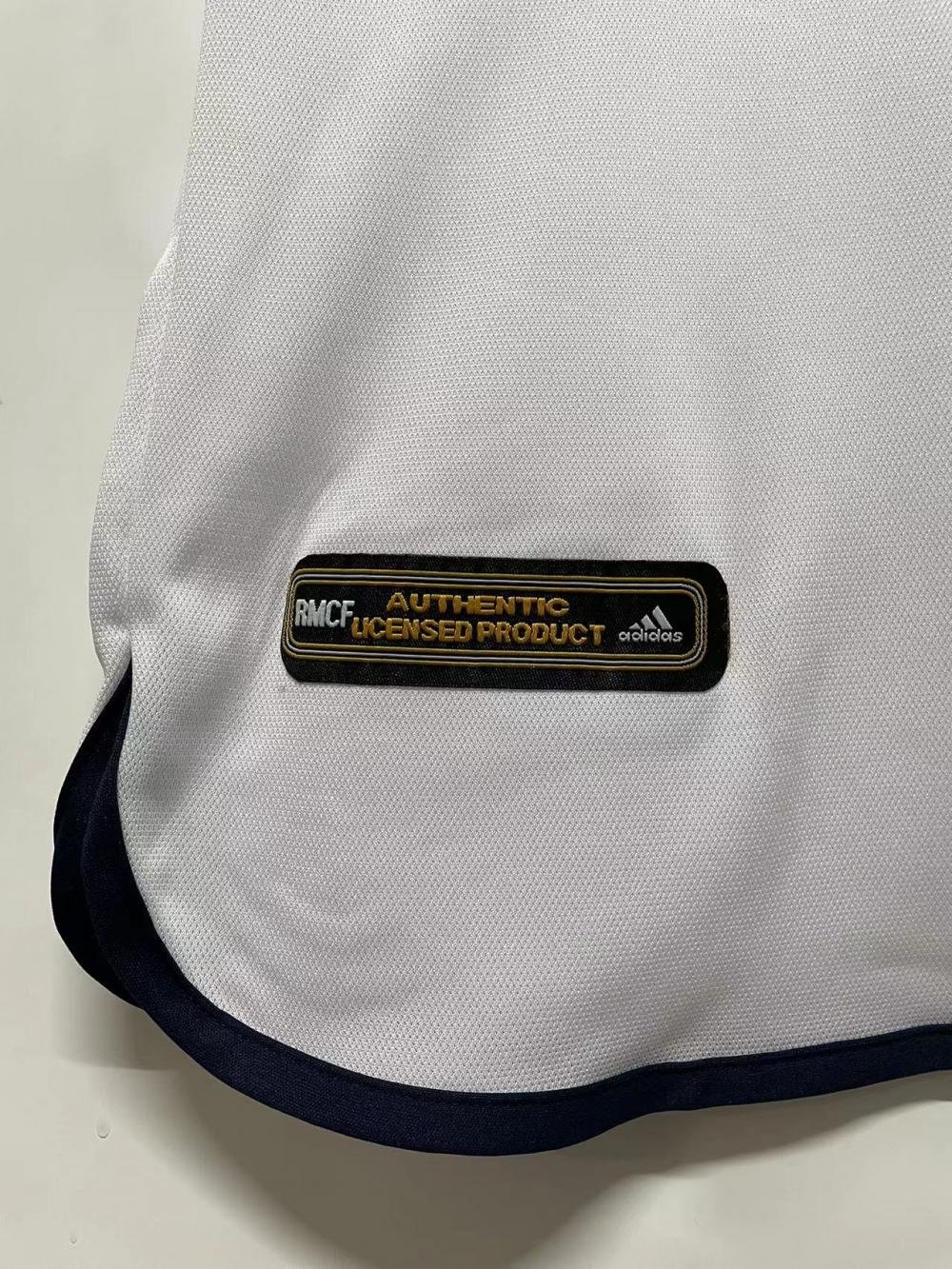 2000/2001 Retro Real Madrid Home Soccer Jersey 1:1