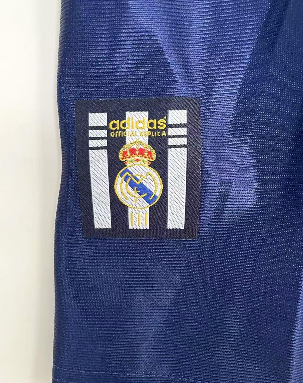 1998/1999 Retro Real Madrid Away Soccer Jersey 1:1