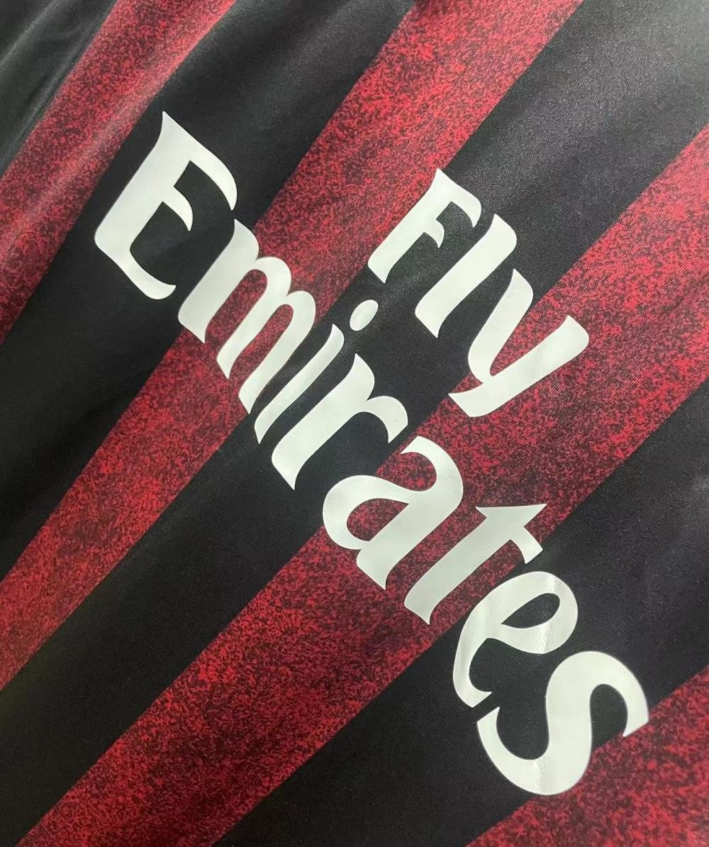 2016/2017 Retro AC Milan Home Football Shirt 1:1