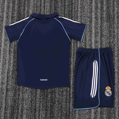 2005-2006 Retro Real Madrid Away Football Shirt 1:1 Kids Size