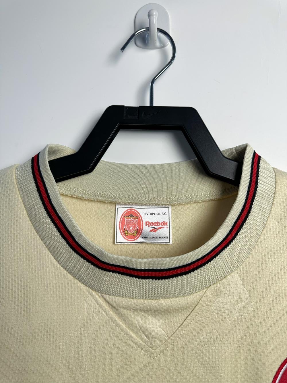 1996/1997 Retro Liverpool Away Football Jersey Long Sleeve 1:1 Thailand Quality