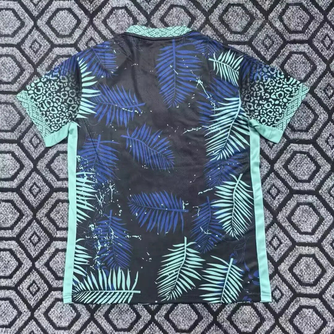 2025/2026 Brazil Special Edition Blue Cheetah Football Shirt 1:1