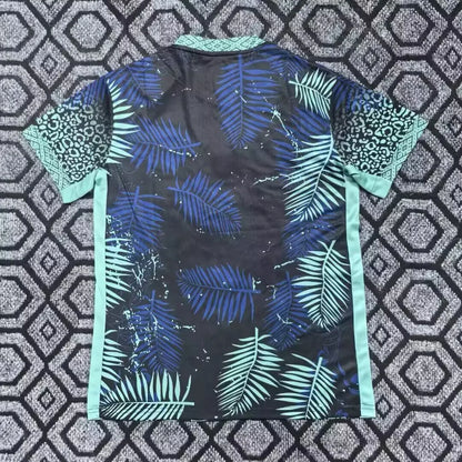 2025/2026 Brazil Special Edition Blue Cheetah Football Shirt 1:1