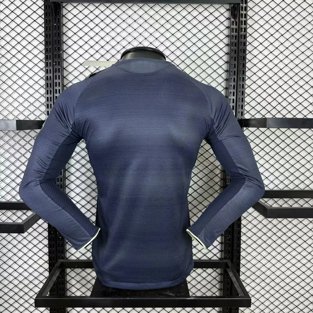 2025/2026 Player Version Real Madrid Away Long Sleeve Jersey 1:1