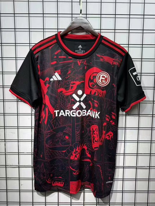 2025-2026 Fortuna D¨¹sseldorf Special Edition Black Football Jersey 1:1