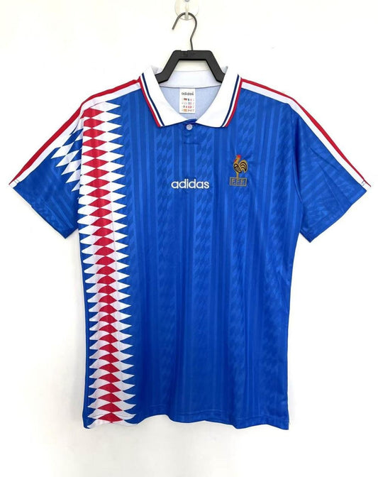 1994 Retro France Home Football Shirt 1:1