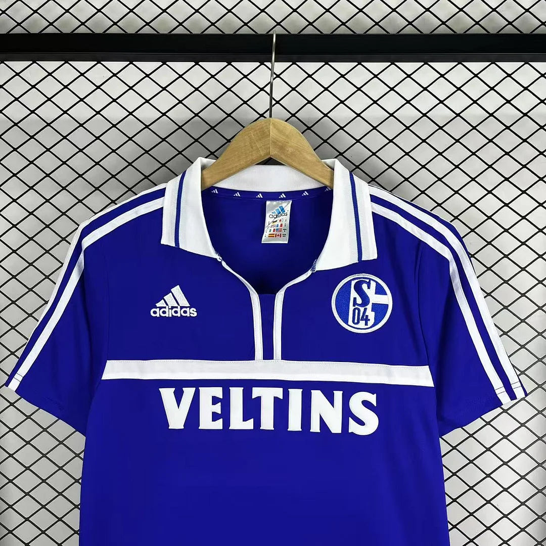 2000/2002 Retro Schalke 04 Home Football Jersey 1:1