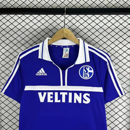2000/2002 Retro Schalke 04 Home Football Jersey 1:1