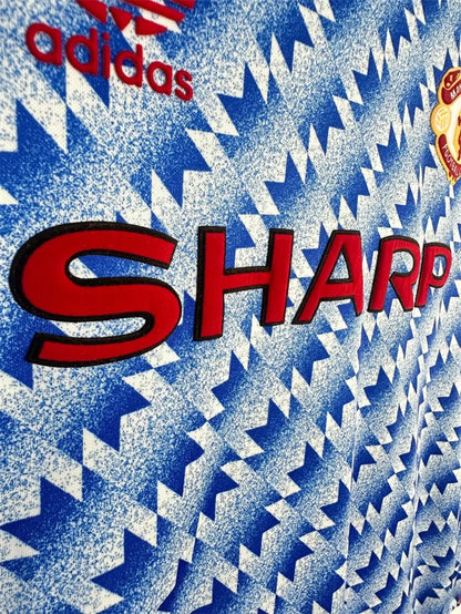 1990/1992 Retro Long Sleeves Manchester United Away Football Shirt 1:1