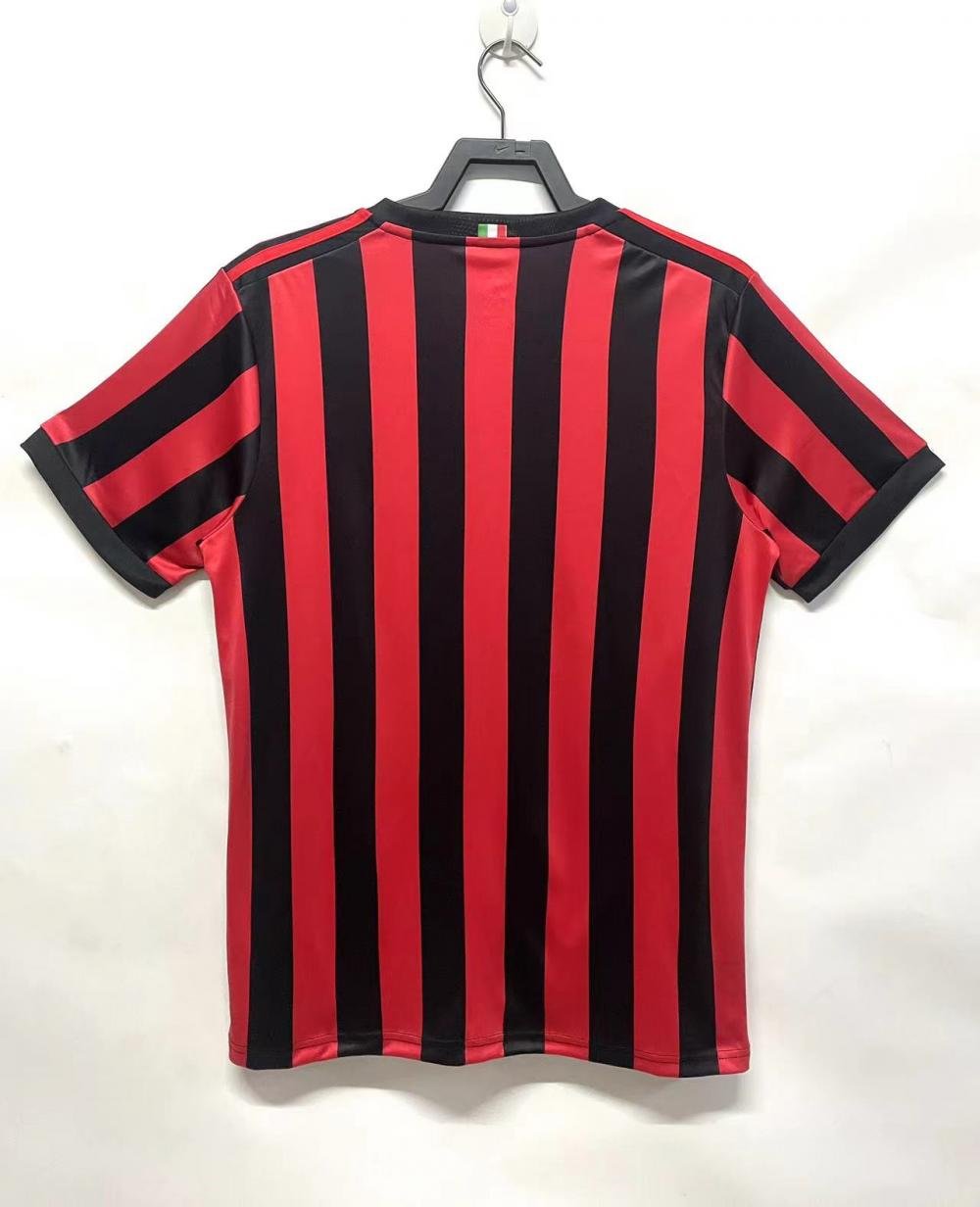 2017/2018 Retro AC Milan Home Football Shirt 1:1