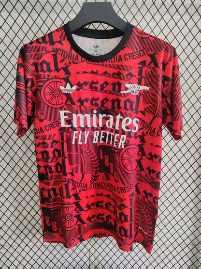 2025/2026 Arsenal Training clothes Red Football Jersey 1:1