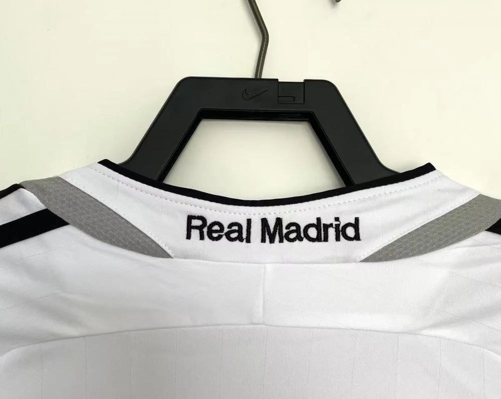 2006/2007 Retro Long Sleeve Real Madrid Home Jersey 1:1