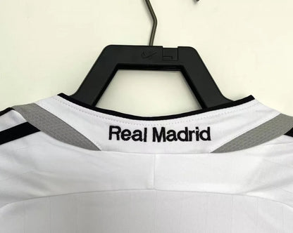 2006/2007 Retro Long Sleeve Real Madrid Home Jersey 1:1