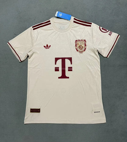2025/2026 Bayern Munich 125th Anniversary Edition Apricot Football Jersey 1:1