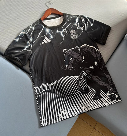 2024/2025 Real Madrid Leopard Special Edition Jersey Black 1:1