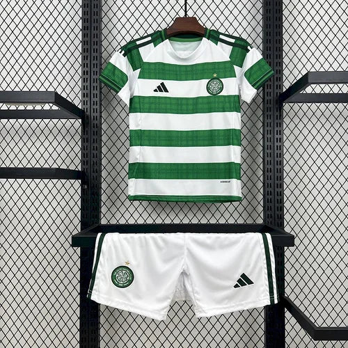 2025/2026 Celtic Home Football Shirt 1:1 Kids Size