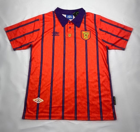 1993/1995 Retro Scotland National Team Away Football Shirt 1:1