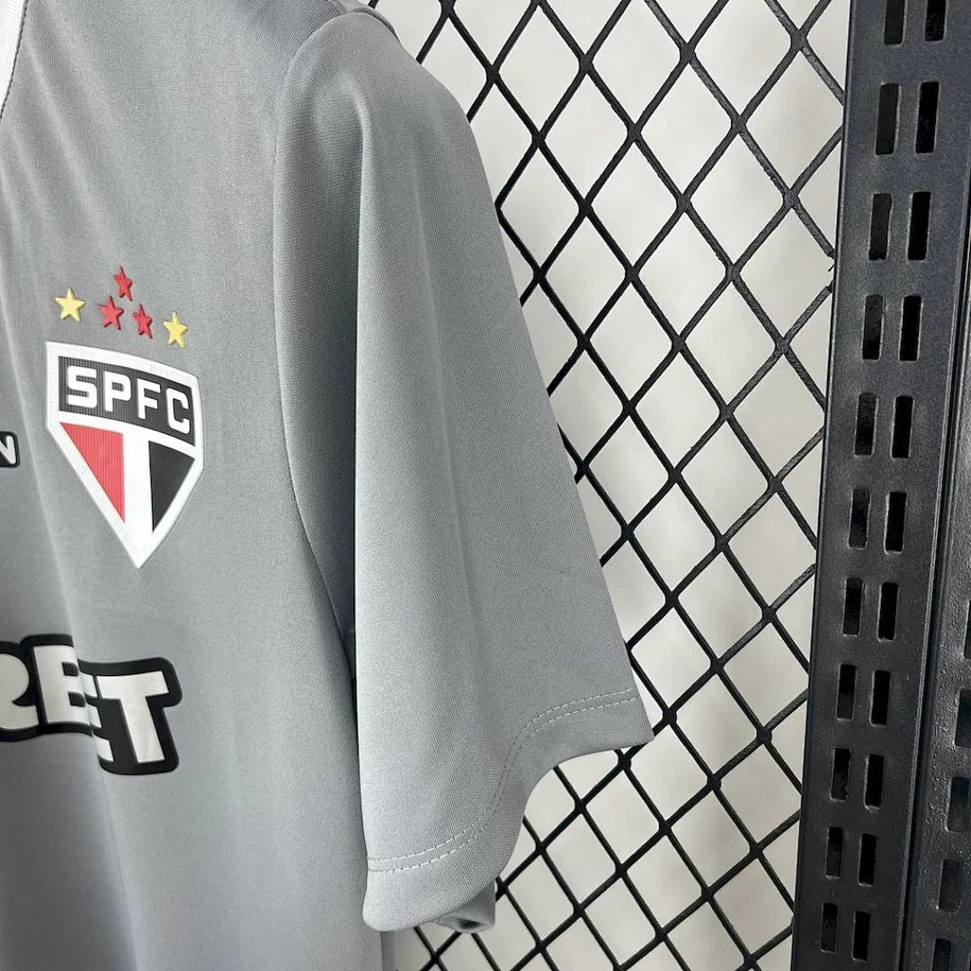 2025/2026 S?o Paulo Special Edition Grey Football Jersey 1:1