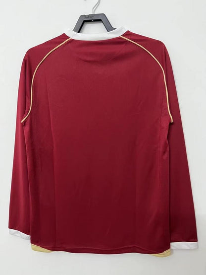 2006/2007 Retro Long Sleeve Manchester United Home Football Shirt 1:1