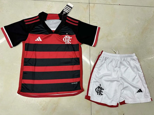 2024/2025 Flamengo Home Jersey 1:1 Kids Size