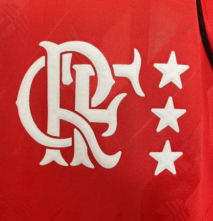 2024-2025 Retro commemorative Flamengo Home Football Jersey 1:1 Thai Qualit