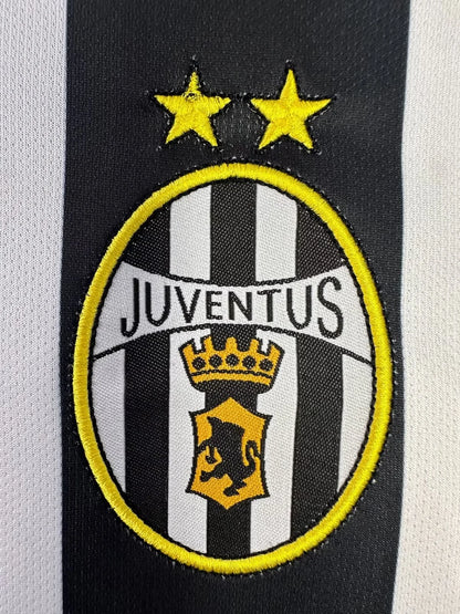 2002/2003 Retro Juventus Long Sleeves Home Soccer Jersey 1:1